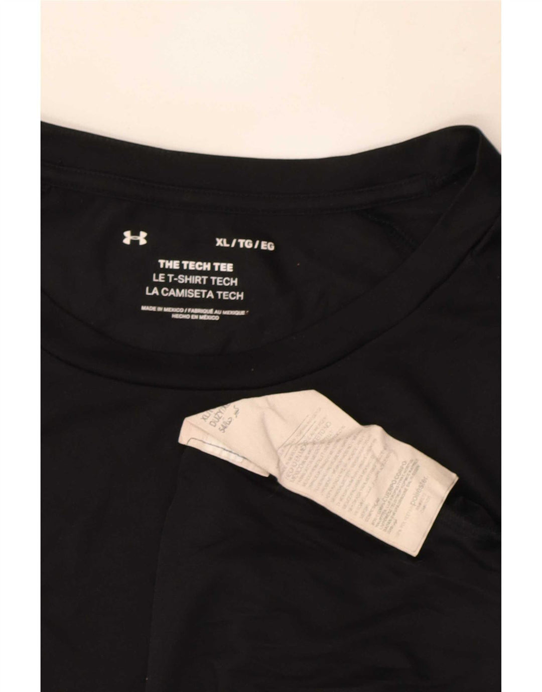 Camiseta masculina Under Armour Top XL poliéster preto