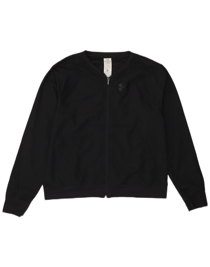 Jaqueta de chuva masculina Umbro UK 42 XL poliéster preto