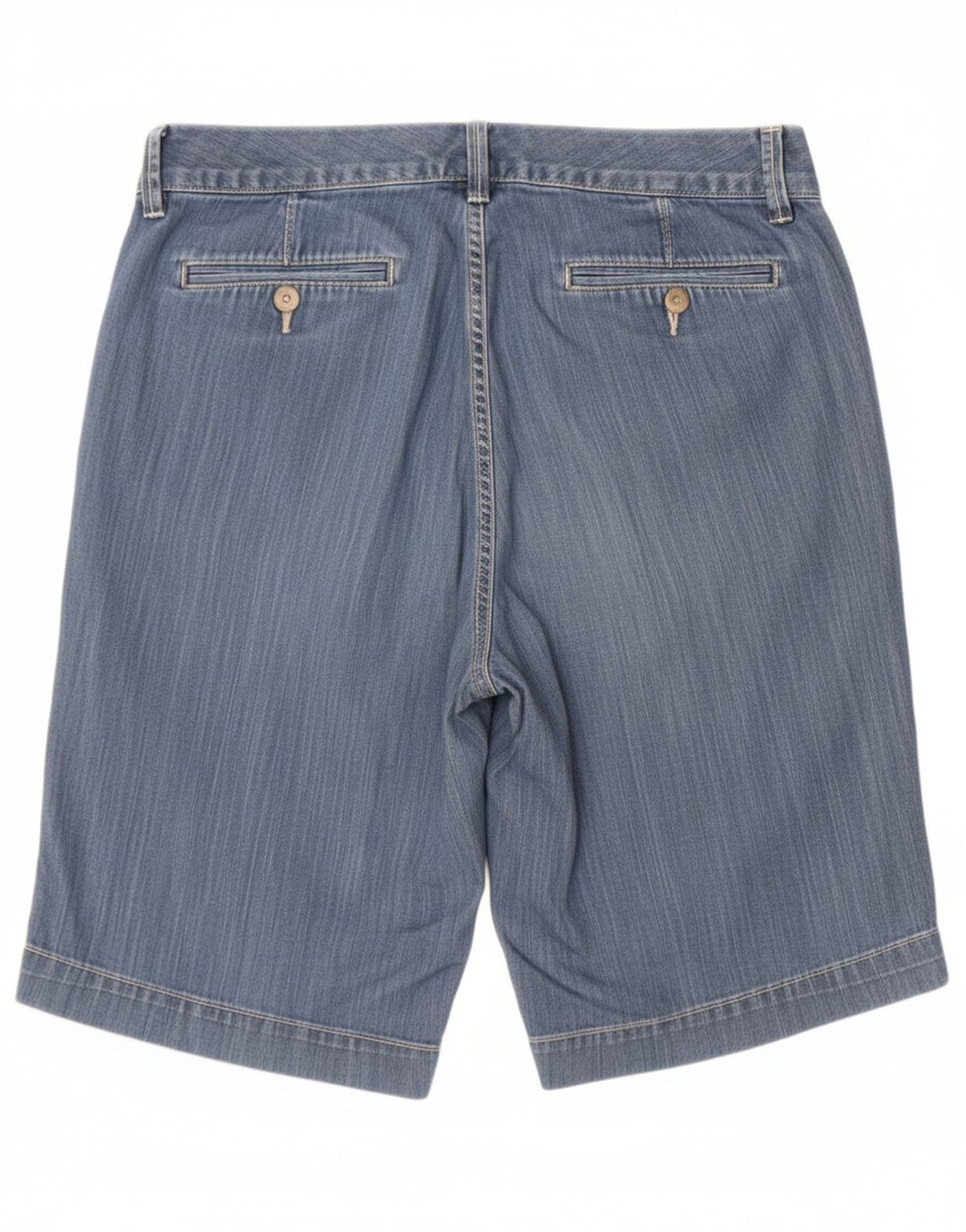 EDDIE BAUER Shorts jeans feminino US 10 grande W32 algodão azul