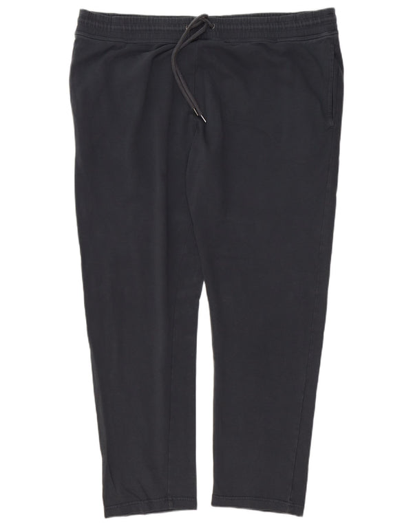 Calça de treino masculina regular Marks & Spencer 2XL algodão cinza