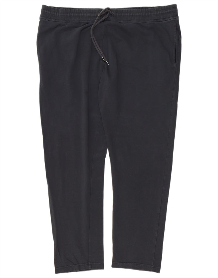 Calça de treino masculina regular Marks & Spencer 2XL algodão cinza