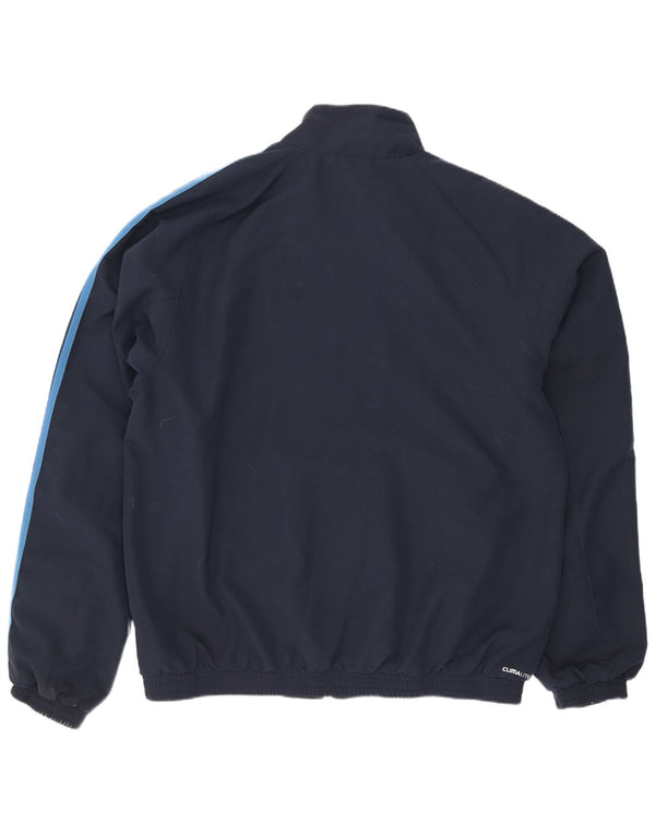 Adidas Mens Clima 365 Tracksuit Top Jacket Grande Azul Marinho Poliéster Esportes