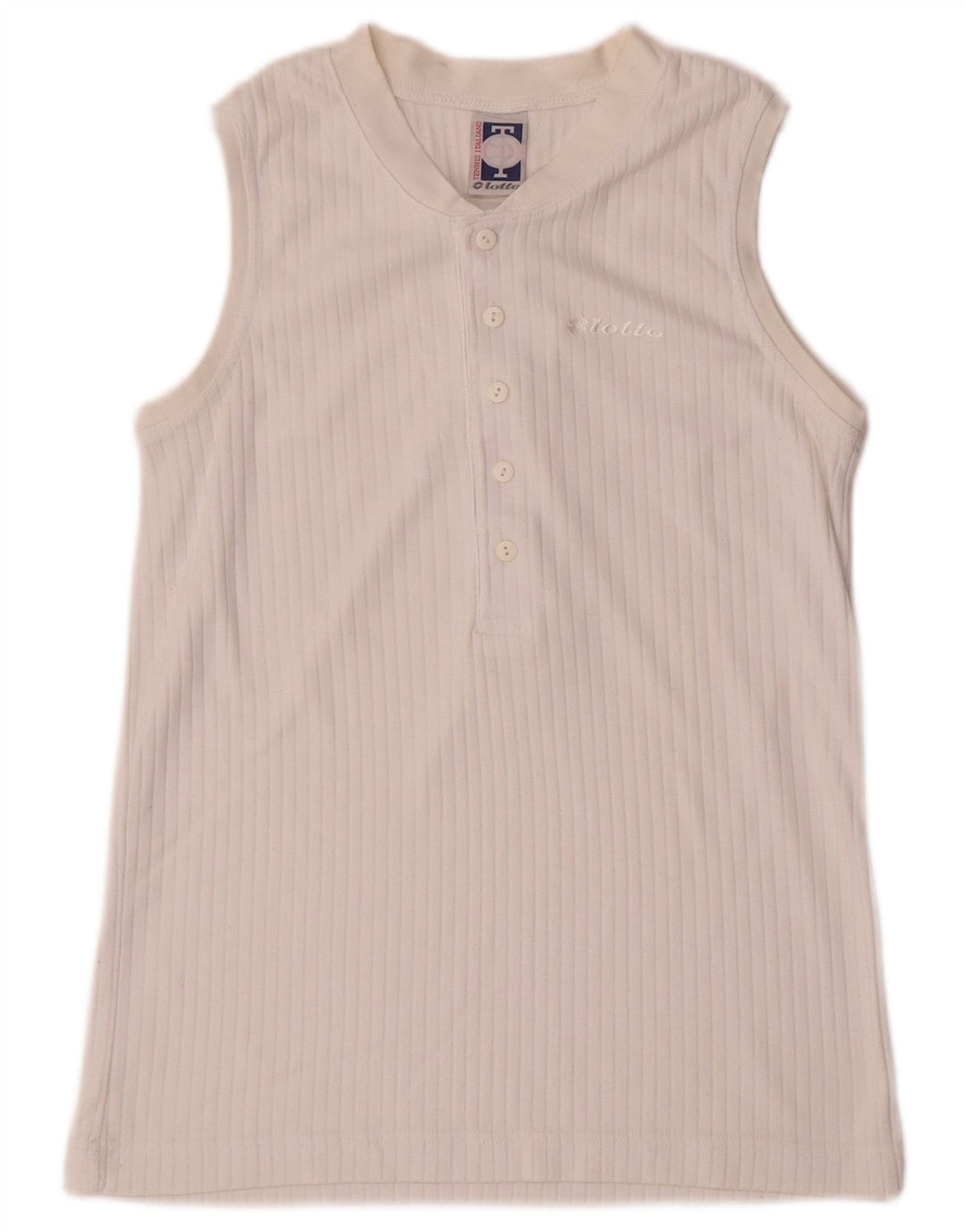 Lotto Colete Masculino Top Pequeno Branco