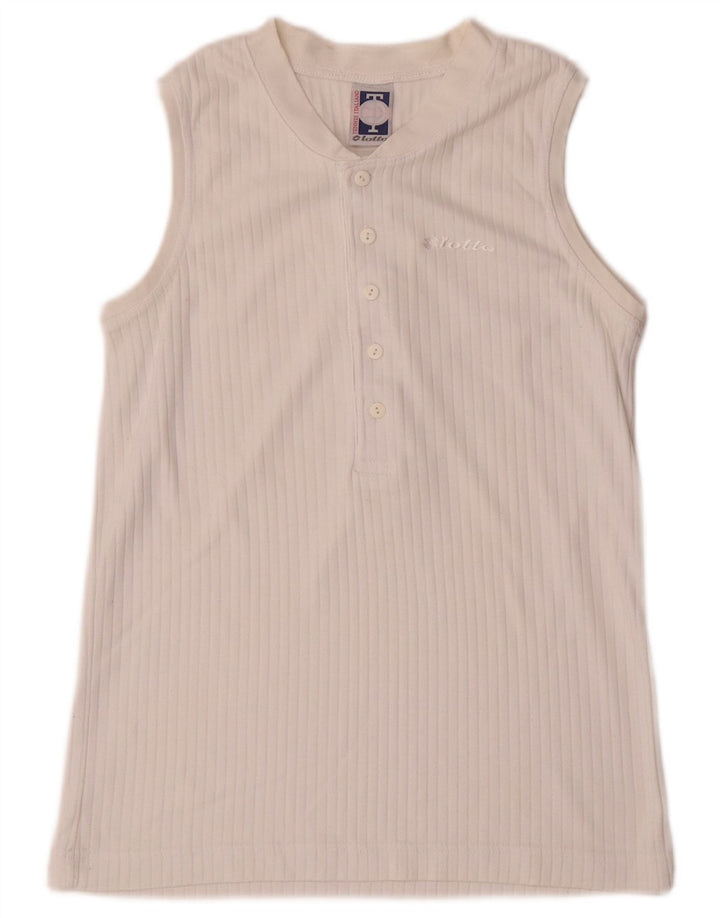 Lotto Colete Masculino Top Pequeno Branco