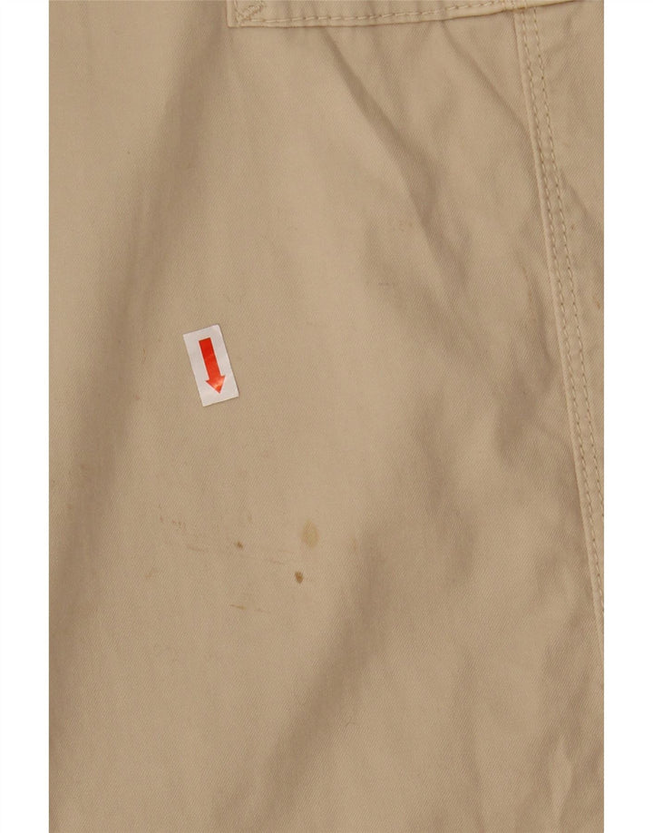 Calça cargo masculina Sun68 reta W30 L30 algodão bege
