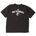 Adidas Mens UNC Pembroke Graphic Camiseta Top Grande Poliéster Preto