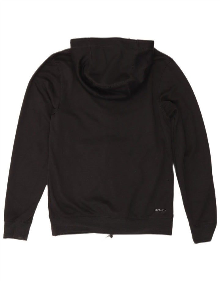 Suéter JORDAN masculino Dri Fit Zip com capuz XS poliéster preto