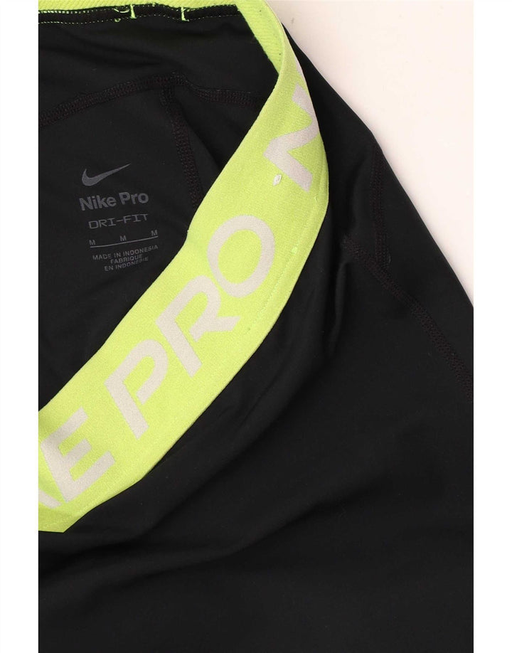 Leggings Nike Dri Fit Feminina UK 12 Médio Preto