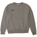 Nike Mens Moletom Jumper Médio Algodão Cinza