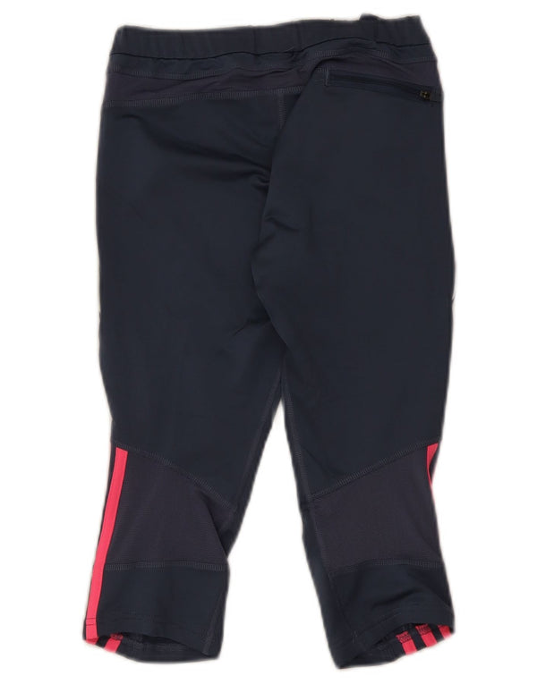 Leggings Adidas Response Capri UK 12 Médio Azul Marinho Poliéster