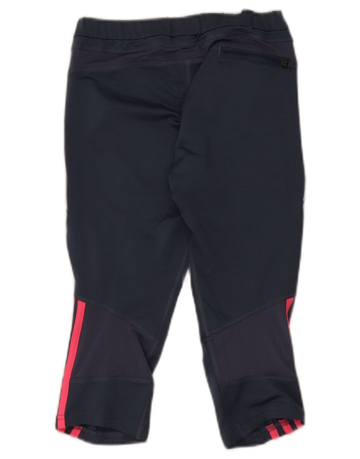 Leggings Adidas Response Capri UK 12 Médio Azul Marinho Poliéster