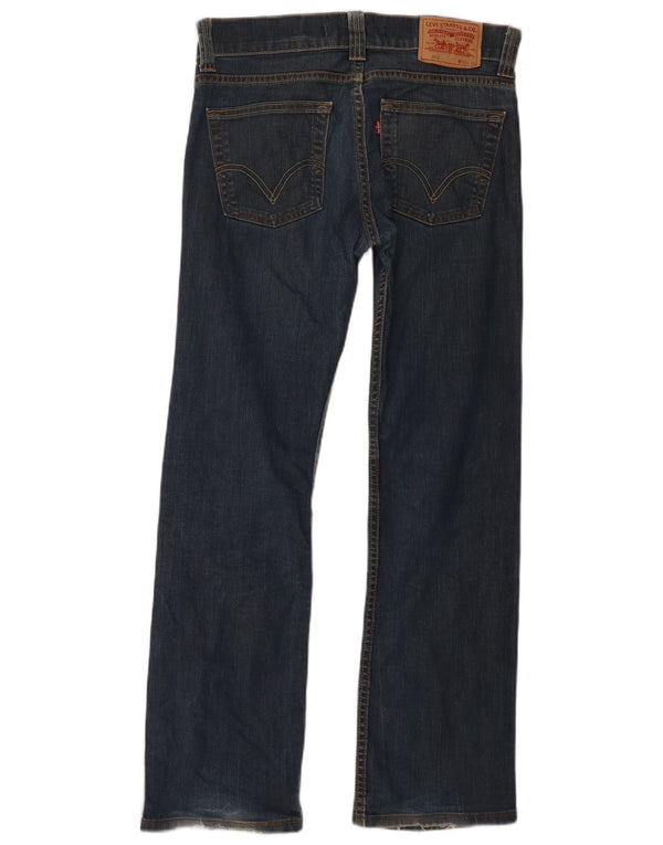 Levi's Mens 506 Standard Fit Straight Jeans W30 L32 Azul