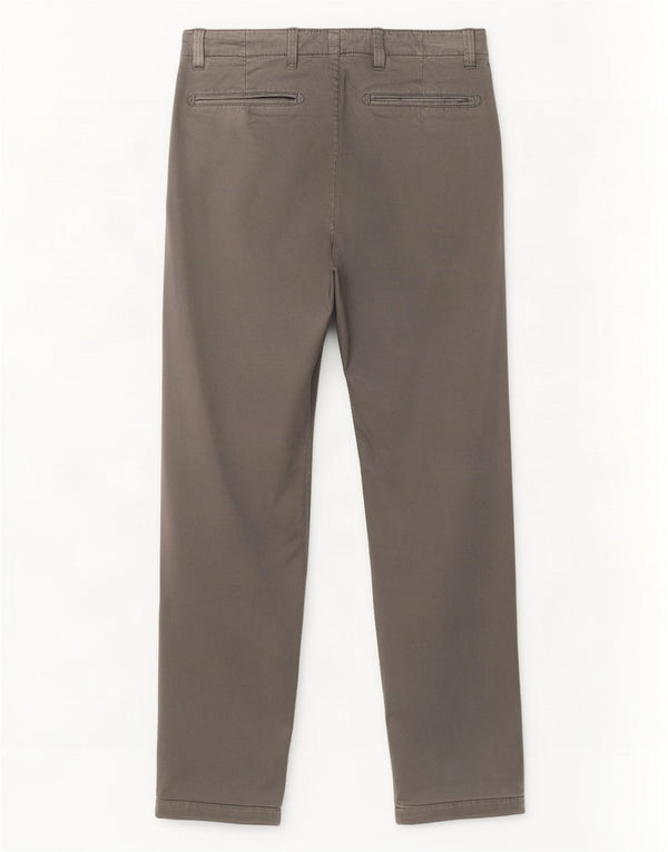 Tommy Hilfiger Mens Slim Chino Calças W32 L32 Algodão Cinza