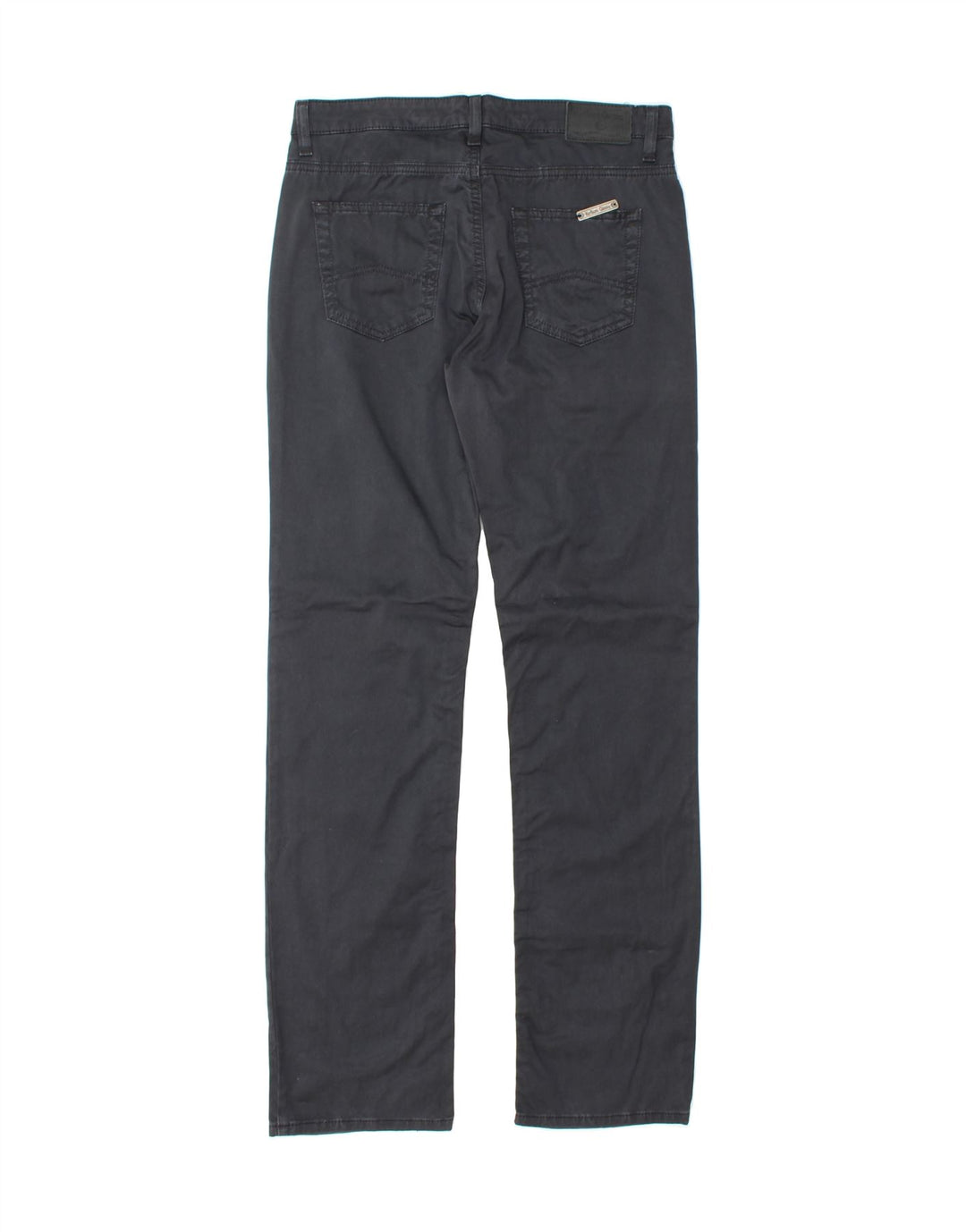 MARLBORO CLASSICS Womens Straight Casual Trousers W30 L32  Black Cotton Vintage Marlboro Classics and Second-Hand Marlboro Classics from Messina Hembry 
