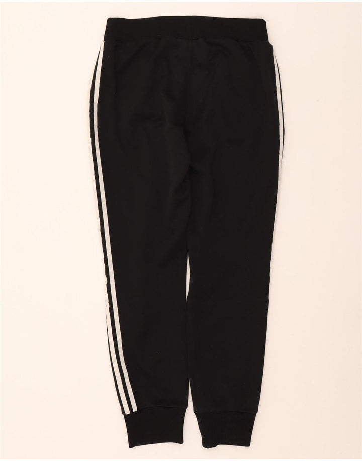 Calça de treino feminina Adidas Joggers UK 12 poliéster preto médio