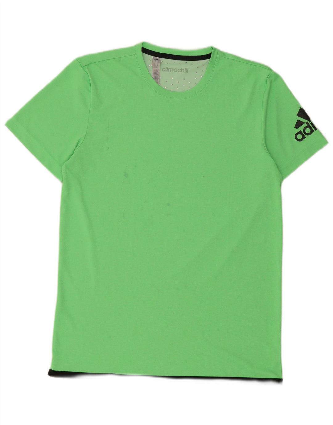 Camiseta Adidas Masculina Climachill Graphic Top Verde Médio Colourblock