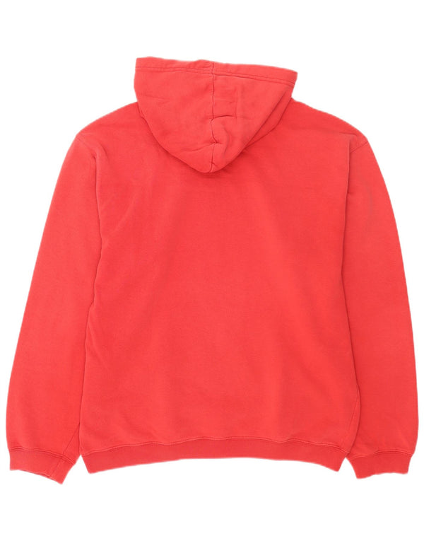 Nike Mens Hoodie Jumper UK 42/44 Grande Vermelho