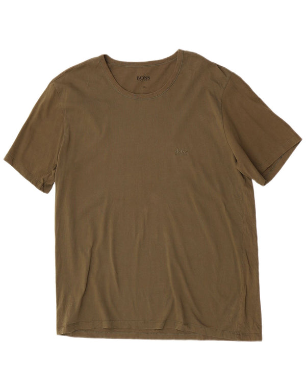 Camiseta masculina Hugo Boss Top 2XL cáqui