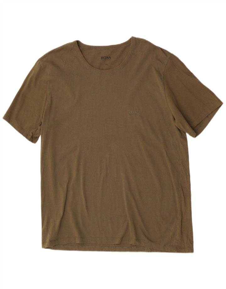 Camiseta masculina Hugo Boss Top 2XL cáqui