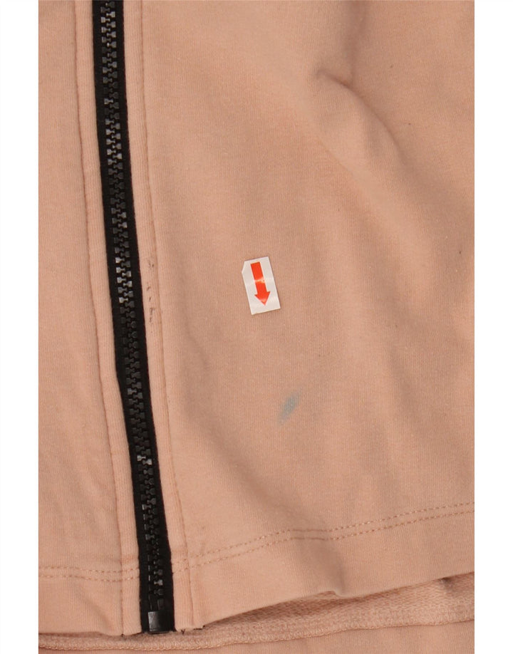 CHAMPION Suéter feminino com capuz e zíper gráfico UK 18 XL rosa