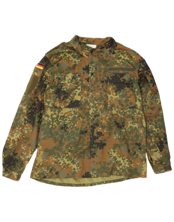 Jaqueta militar masculina Wintex UK 42 XL camuflagem cáqui algodão