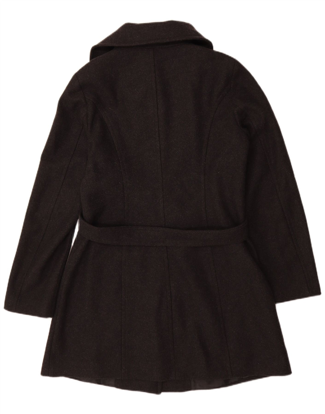 Sobretudo feminino BENETTON IT 46 grande lã cinza