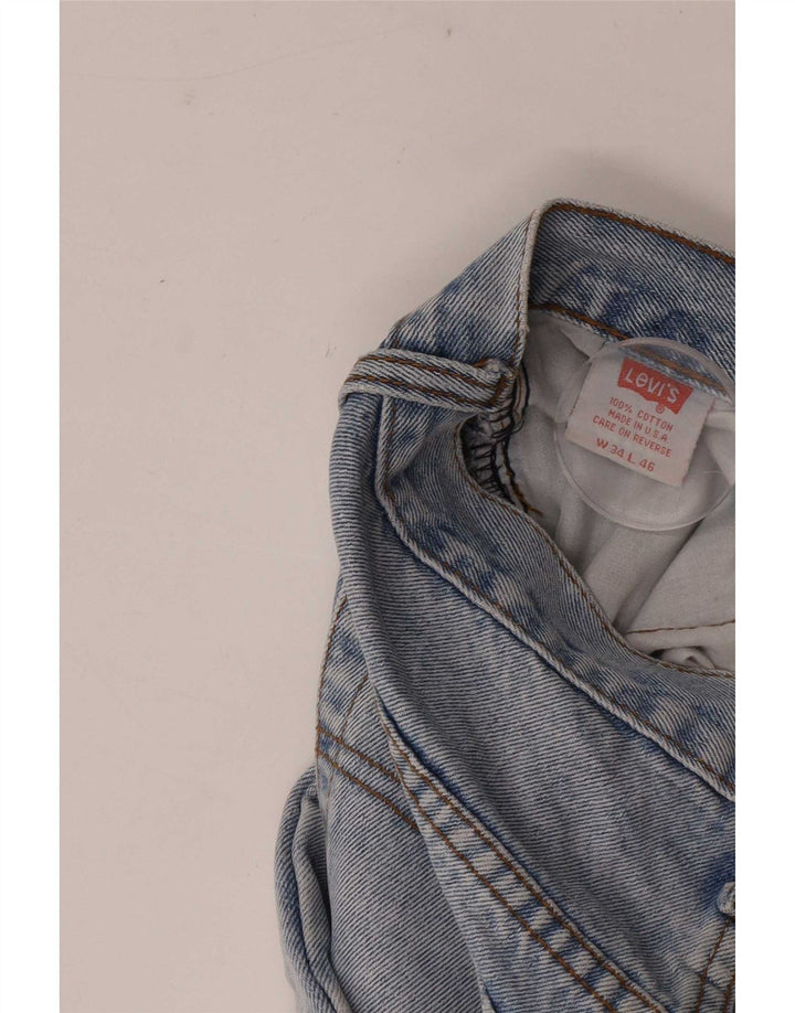 Calça jeans masculina Levi's Tapered W34 L28 azul algodão