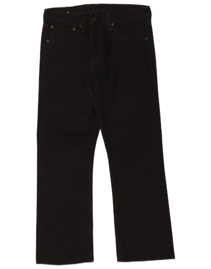 Jeans masculino Bootcut Levi's W34 L30 algodão preto