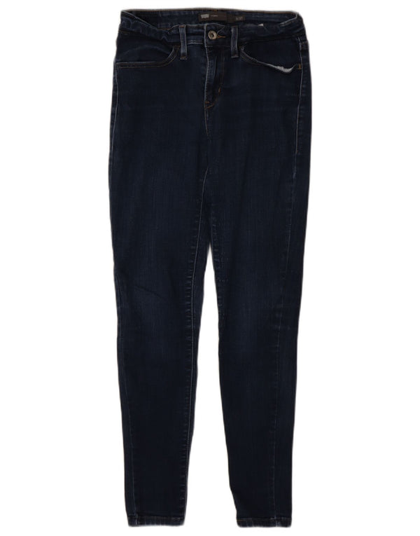Legging feminina Levi's skinny jeans US 4 pequeno W27 L27 algodão azul marinho