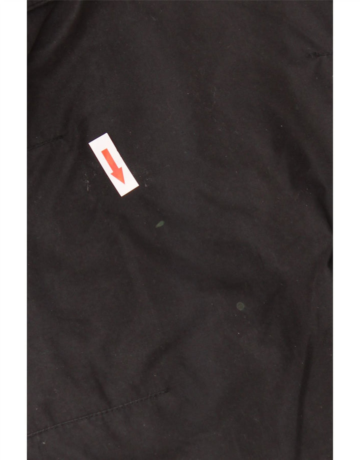 Mountain Warehouse Calça masculina reta cargo cortada W36 L25 preta