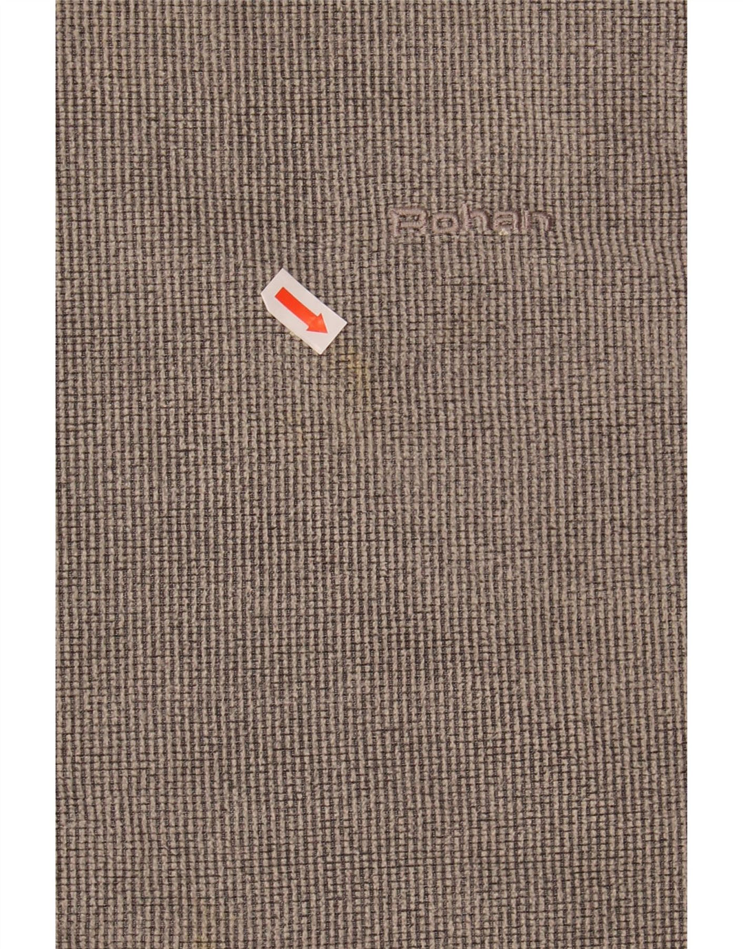 ROHAN Mens Top Manga Longa Grande Poliéster Cinza