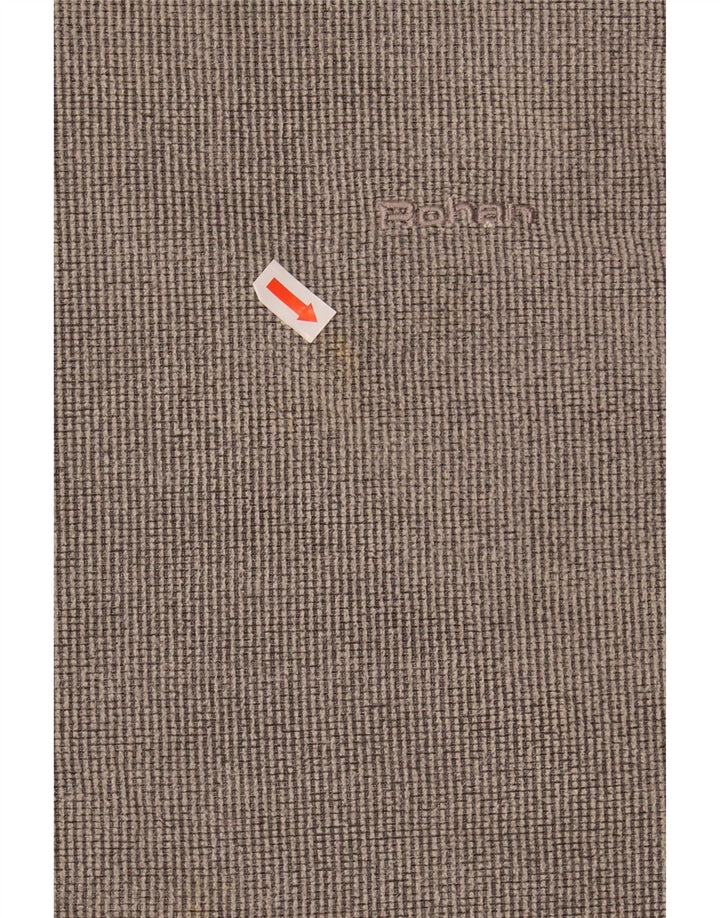 ROHAN Mens Top Manga Longa Grande Poliéster Cinza