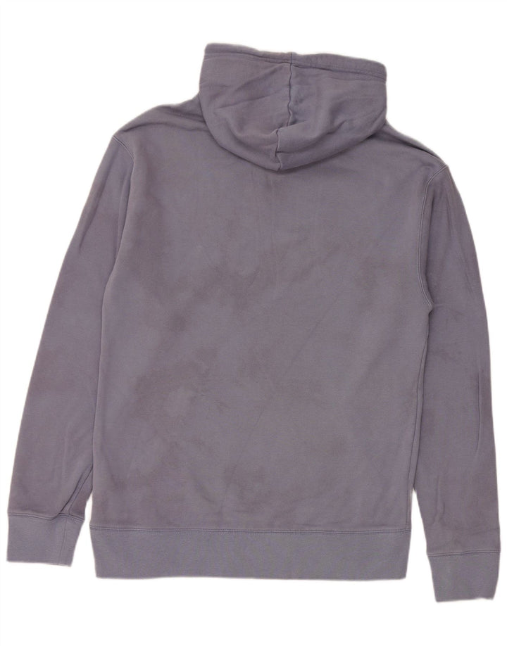 NIKE Mens Graphic Hoodie Jumper Pequeno Roxo Algodão