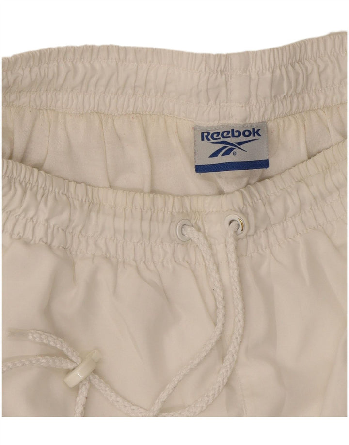 Calça de treino feminina REEBOK UK 12 médio branco