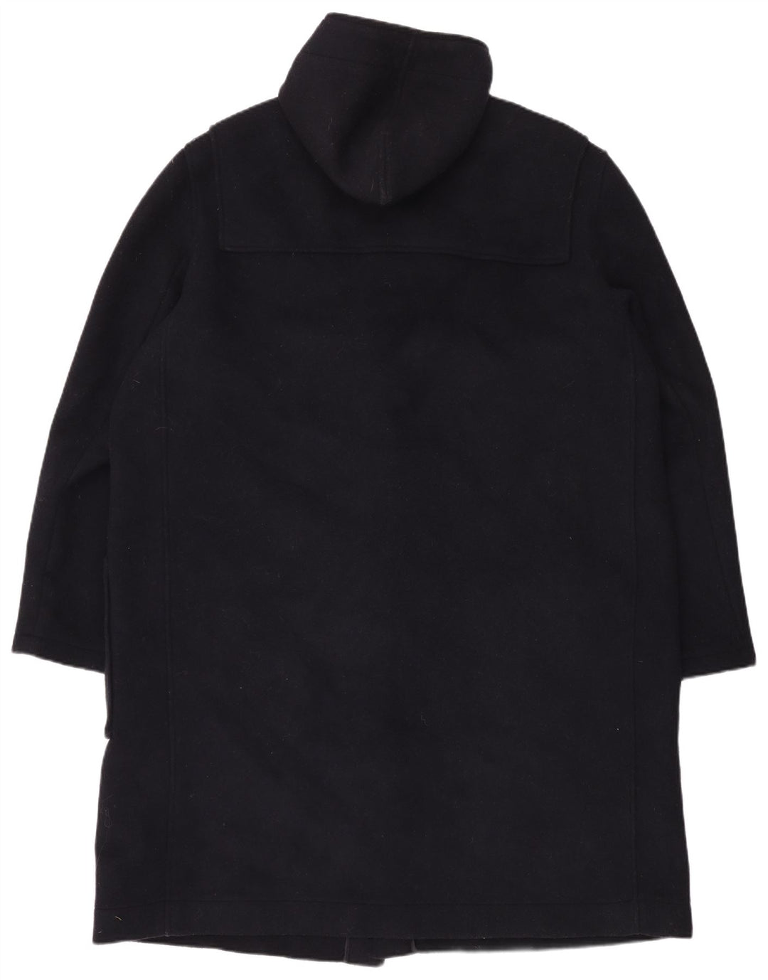 C&A Casaco Duffle Masculino com Capuz EU 56 3XL Lã Azul Marinho