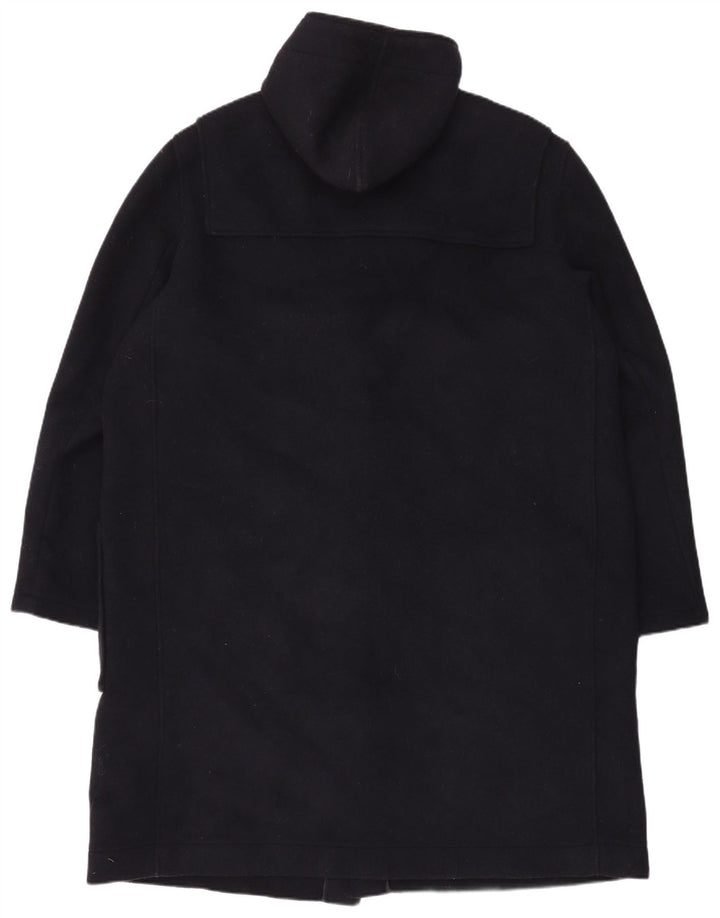 C&A Casaco Duffle Masculino com Capuz EU 56 3XL Lã Azul Marinho