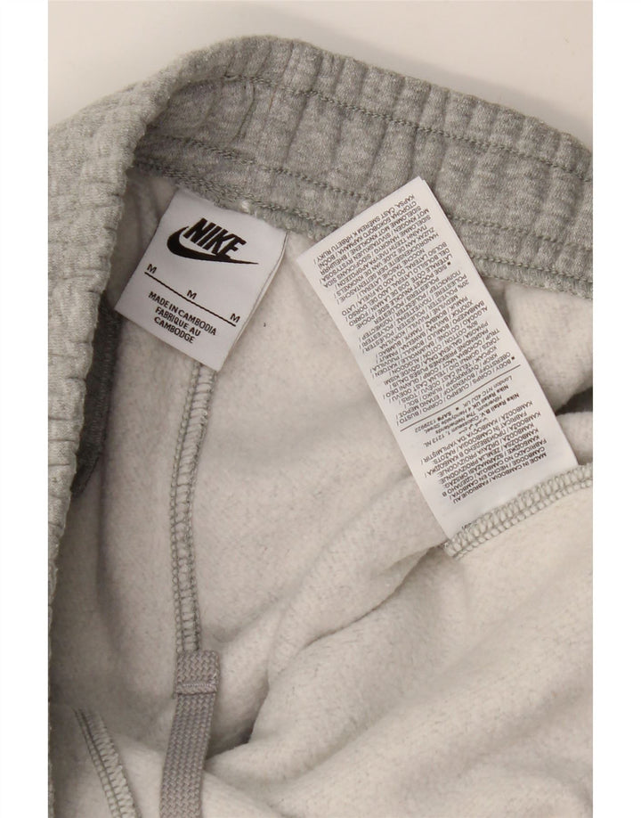 Calça de treino masculina NIKE Joggers cinza médio algodão manchado