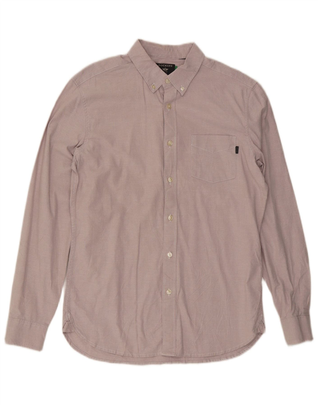 Camisa Dockers Masculina Slim Médio Algodão Rosa