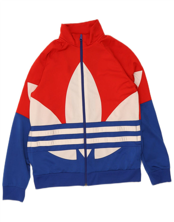 Jaqueta Adidas Meninos Treino Top 13-14 Anos Colorblock Multicolorido