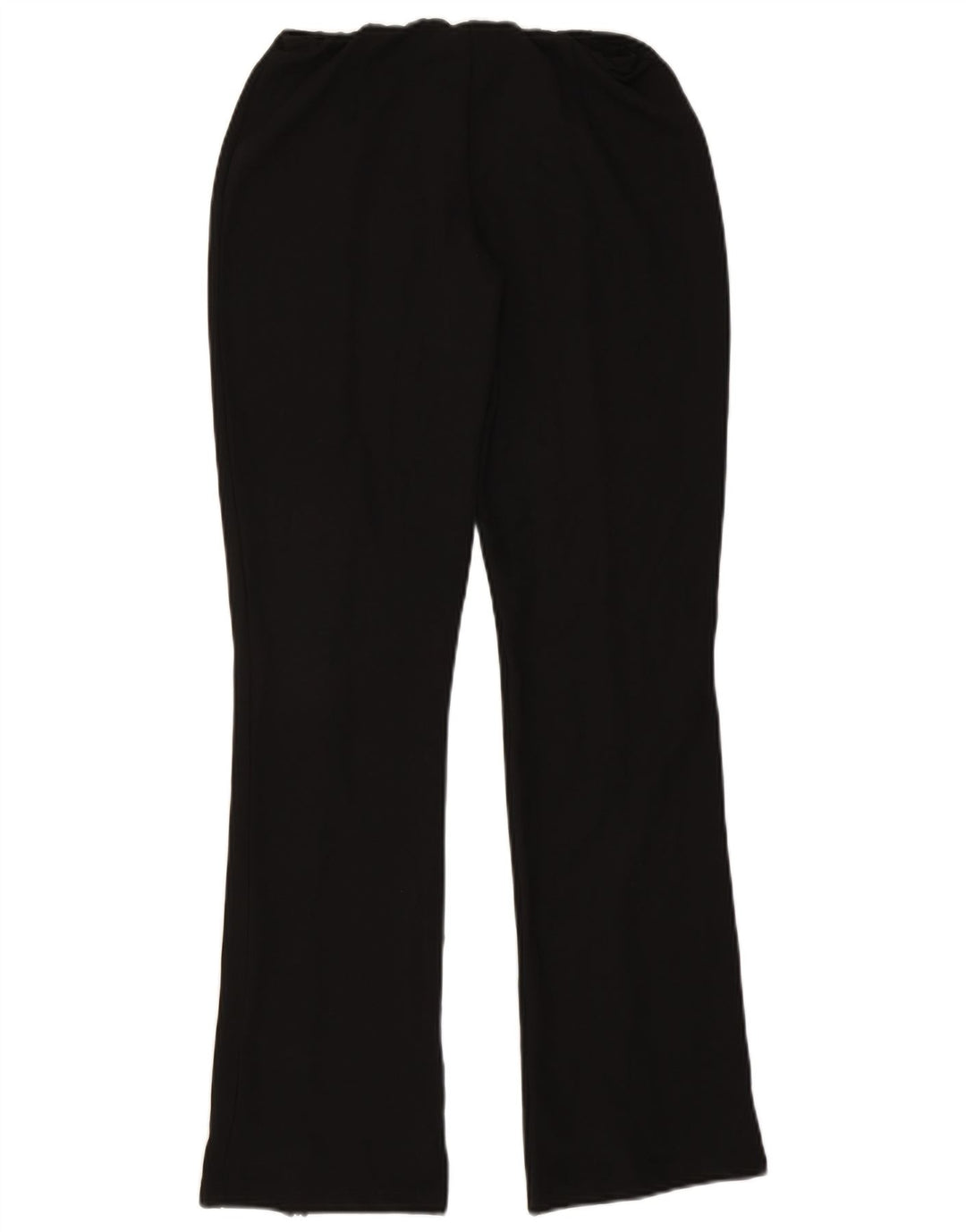 Calça casual feminina Topshop Bootcut UK 10 pequena W26 L32 preta clássica