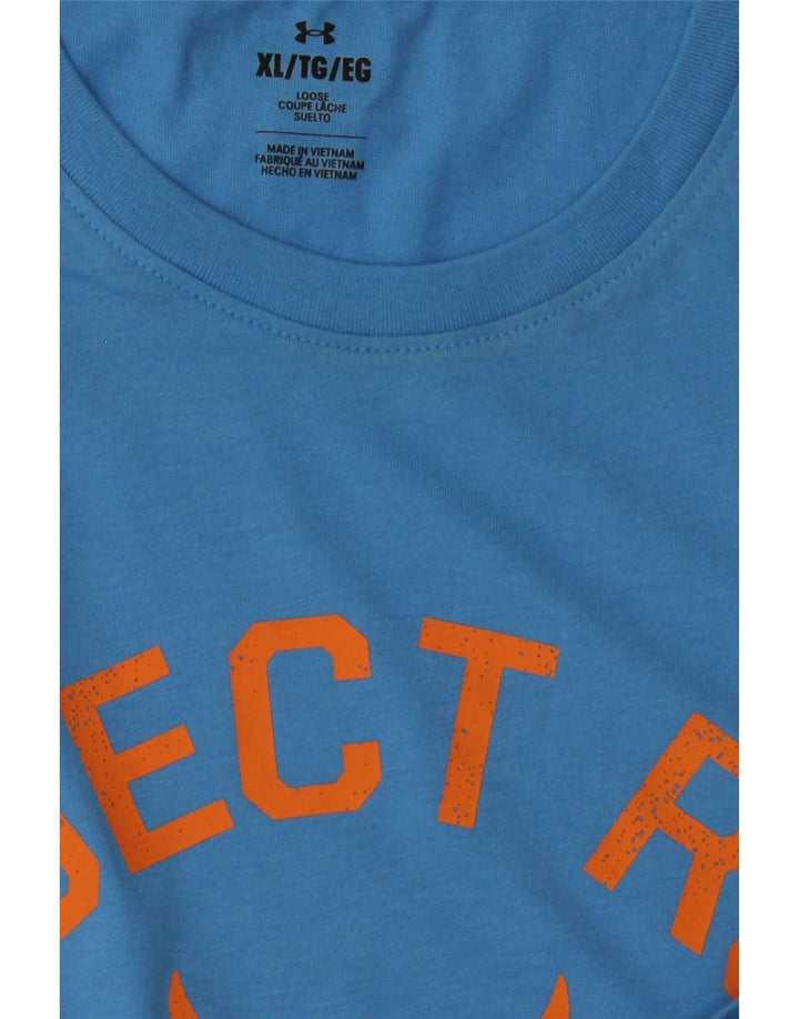 Colete gráfico masculino Under Armour Top XL azul