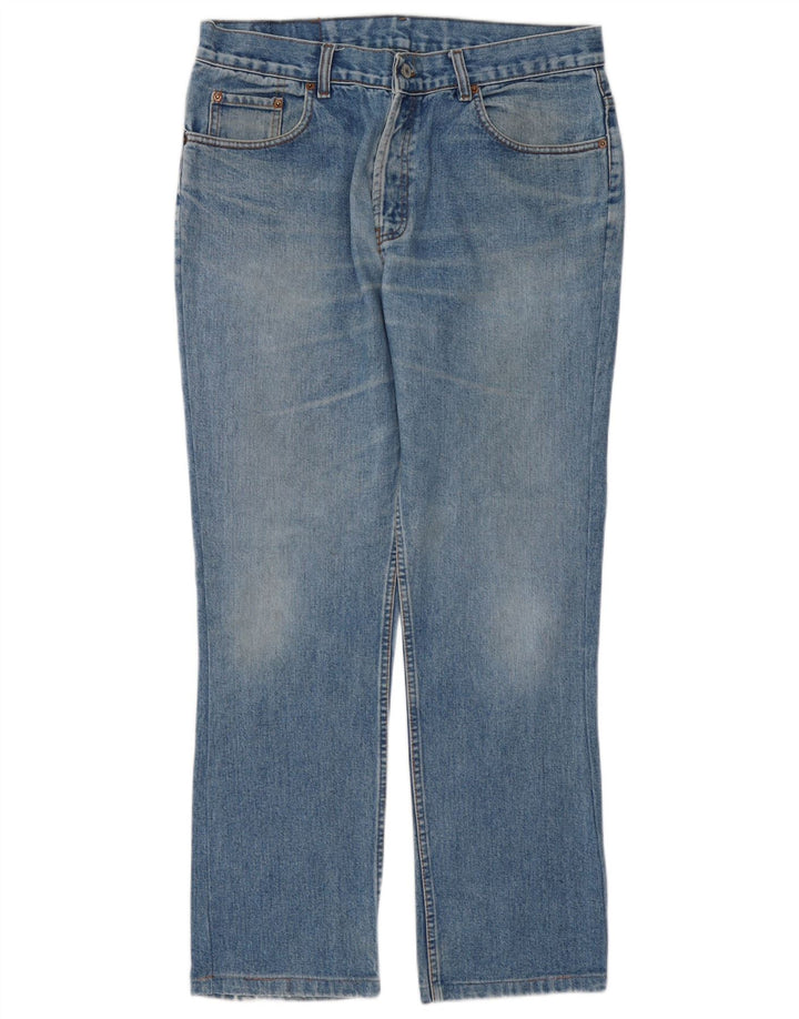 Levi's Masculino 501 Straight Jeans W36 L32 Azul Algodão