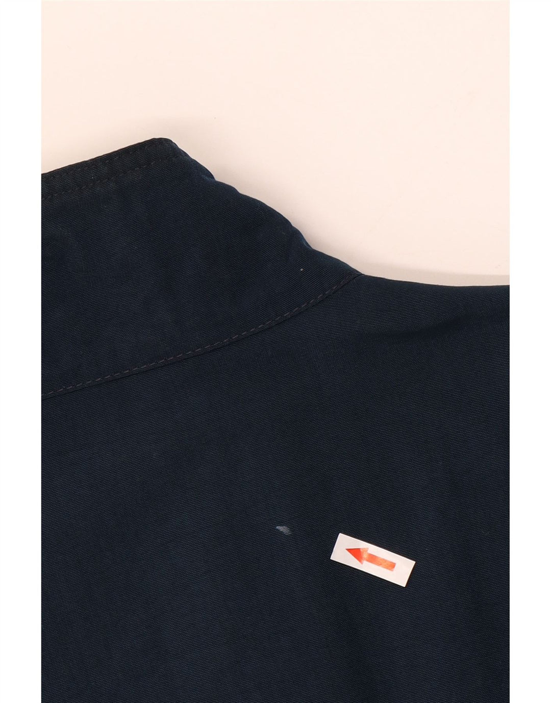 Jaqueta bomber gráfica masculina MURPHY & NYE Reino Unido 40 grande poliéster azul marinho