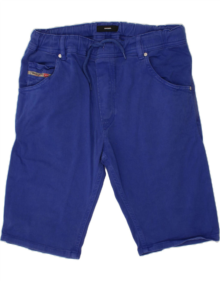 DIESEL Boys Bermuda Shorts 15-16 Years W30  Blue Cotton Vintage Diesel and Second-Hand Diesel from Messina Hembry 