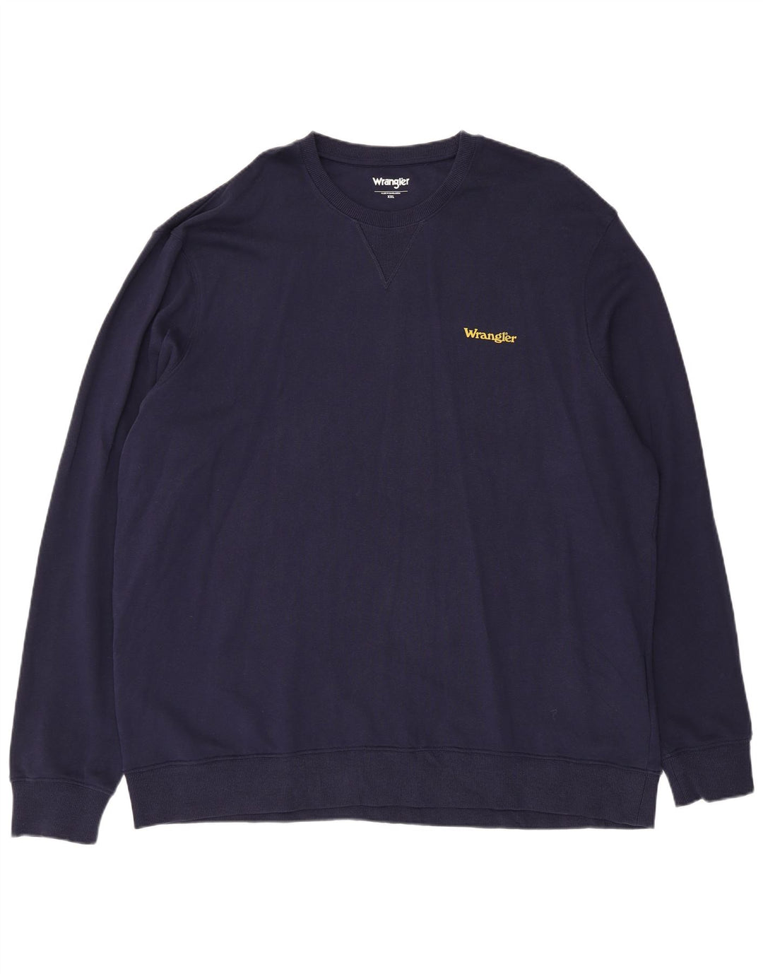 Wrangler moletom masculino jumper 2XL algodão azul marinho