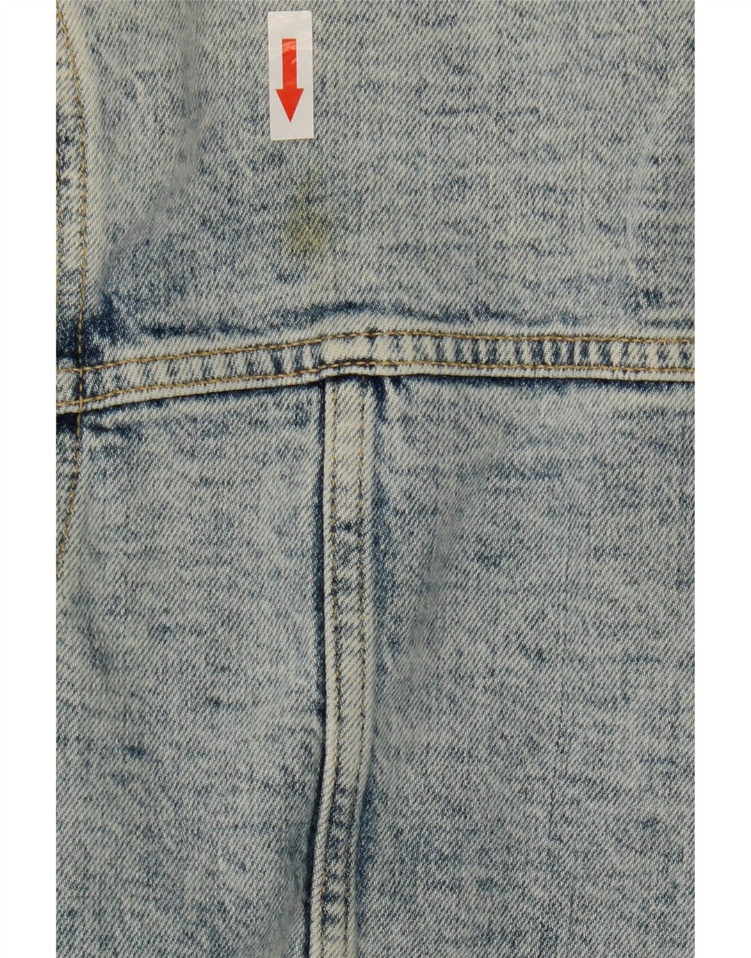Jaqueta jeans feminina Fat Face UK 18 XL algodão azul