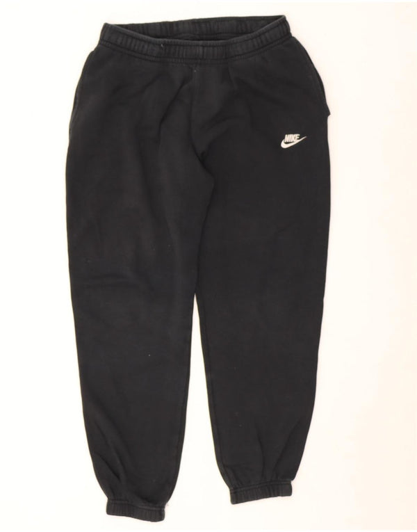 Calça de treino feminina Nike Joggers UK 16 grande algodão preto