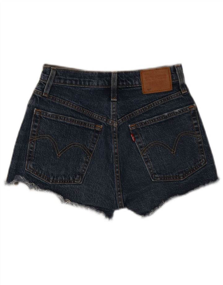 Calça jeans feminina Levi's 501 W26 pequena azul