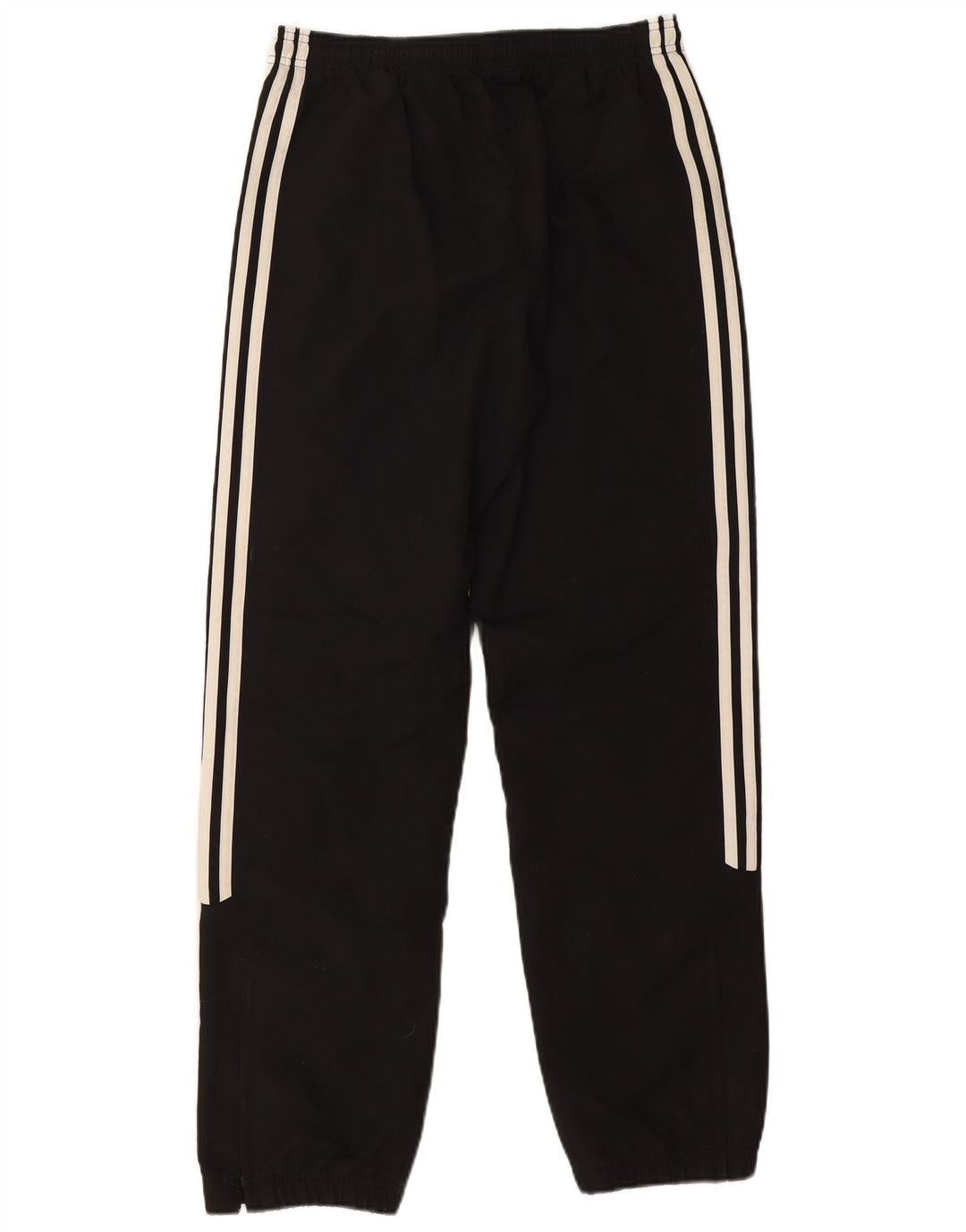 Adidas Womens Tracksuit Calças Joggers UK 10 Pequeno Poliéster Preto