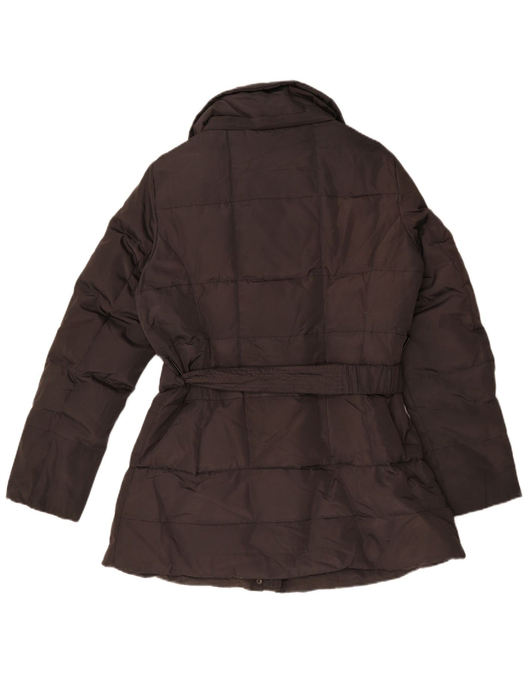 Jaqueta acolchoada feminina Zara UK 18 XL preto poliéster